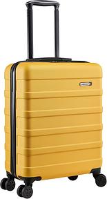 Cabin Max Anode Handgepäck Koffer - Leicht, Hartschale, Trolley mit 4 Rädern, 3-stelliges Schloss, 55x40x20 cm 40L