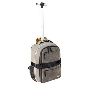 Cabin Max Evos Hybrid Rucksack Trolley 40x30x15 Handgepäck - erweiterbar auf 40x30x20 - für Easyjet, Eurowings, Vueling, British Airways