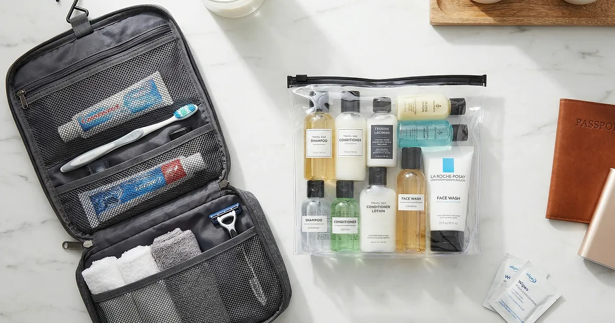 Kulturbeutel fürs Handgepäck: TSA-konform & praktisch