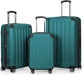 Hauptstadtkoffer Spree 3er Kofferset S, M & L mit TSA-Schloss und Zwillingsrollen