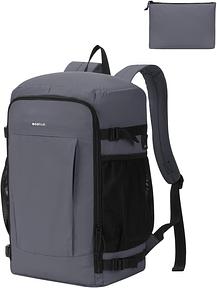 ECOHUB 24L Ryanair Handgepäck 40x30x20, 2 in 1 Faltbarer Rucksack mit Mini-Tasche, Leicht & Reißfest, PET-Recycelte Travel Backpack für Herren & Damen