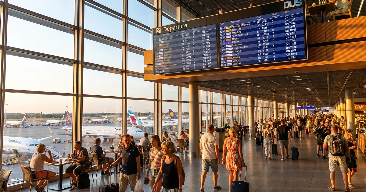 Düsseldorf Airport Summer 2026: 60 Airlines, 160+ Destinations