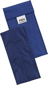 FRIO DOPPEL Diabetiker Insulin Kühltasche 18 x 8 cm Blau | Für bis zu 2 Insulin Pens | Kühlbeutel nur mit Wasser aktivierbar | Kein Eis, kein Kühlakku nötig