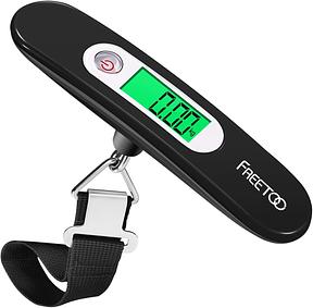 Freetoo Digitale Gepäckwaage, Tragbare Hängewaage bis 50 kg