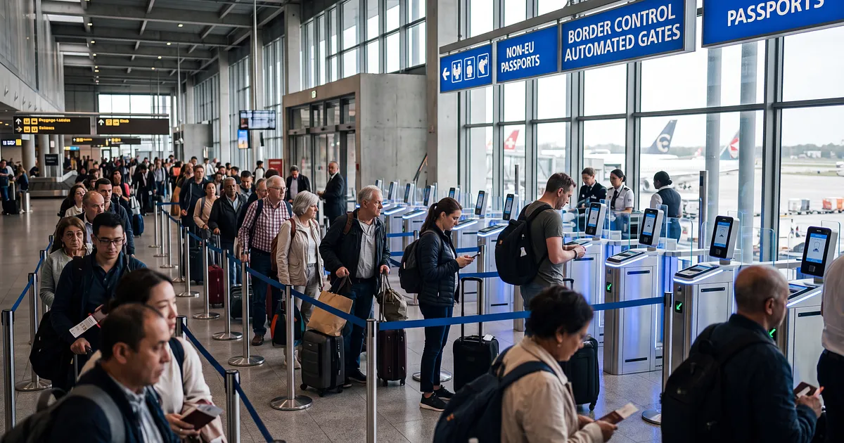EES System Active April 10: Wait Times and What Travelers Need to Know