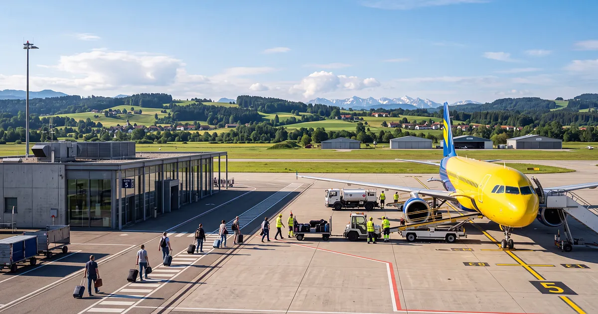 Flughafen Memmingen 2026: Warum Kleinflughäfen den Großen davonfliegen