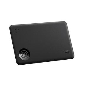 Tile by Life360 Slim - Geldbörsenfinder, Bluetooth-Tracker und Gegenstandsfinder für Gepäckanhänger, Reisepässe und mehr. iOS- & Android-kompatibel. Handy-Finder. 1er-Pack (Schwarz)