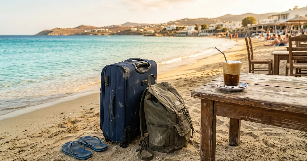 2 Wochen Urlaub nur mit Handgepäck: Die Griechenland-Challenge