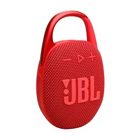JBL Clip 5 - Rot – Tragbare Bluetooth-Lautsprecher-Box mit JBL Pro Sound, tiefem Bass und Playtime-Boost-Funktion – Wasserfest und staubfest – 12 h Laufzeit
