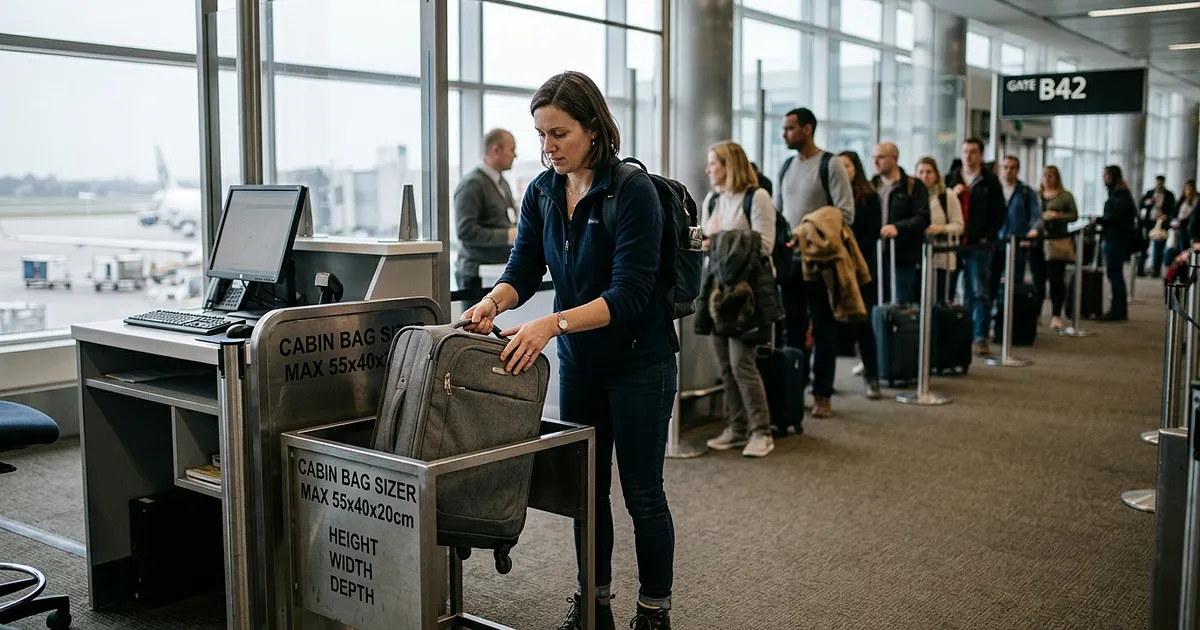 Ryanair Handgepäck zu groß: Wie 2 cm eine 75 € Gate-Gebühr auslösen können