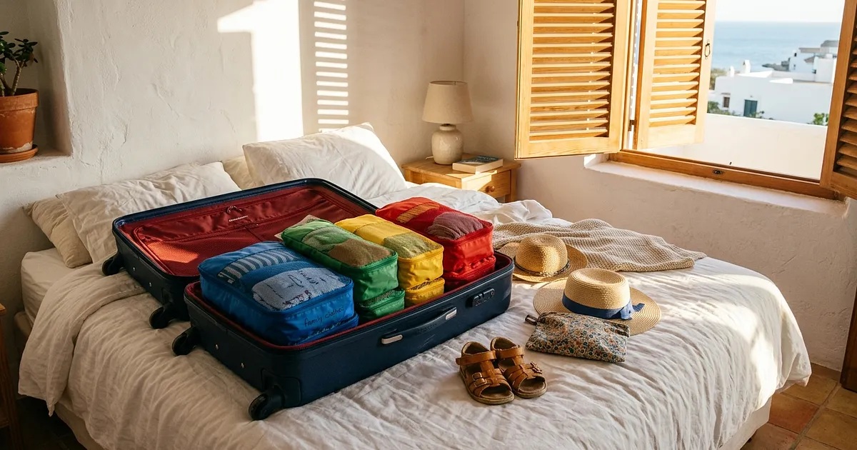 Ein Koffer für die ganze Familie: Wie vier Personen 10 Tage Mallorca schaffen