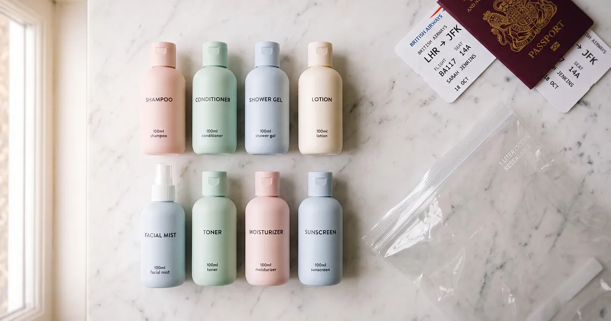 Liquids in Carry-On: How Many 100ml Bottles Can You Bring?