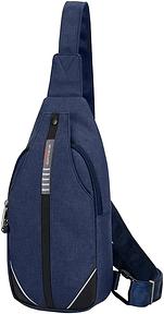 WATERFLY Anti-Diebstahl Sling Bag für Damen und Herren - Crossbody Brusttasche
