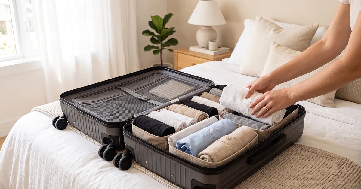 Koffer packen wie ein Profi: 15 Tipps für mehr Platz