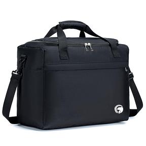 YOODI 40x30x20 Wizz Air Vueling Faltbare Reisetasche Handgepäck Flugzeug Wasserdicht Leicht 25L Handgepäck Koffer Tasche Für Flugzeug Grau Carry on Luggage mit Schultergurt für Damen, Herren