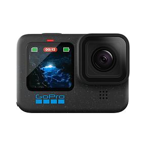 GoPro HERO12 Black Waterproof Action Camera with 5.3K60 Ultra HD Video, 27MP Photos, HDR, 1/1.9 Inch Image Sensor, Live Streaming, Webcam, Stabilization