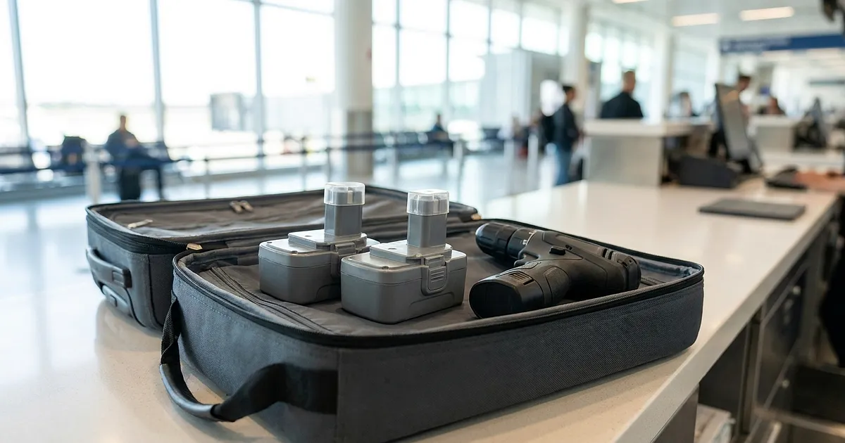 Lithium-Ionen-Akku im Flugzeug 2026: E-Bike- und Werkzeug-Akkus richtig mitnehmen