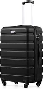 COOLIFE Großer Koffer 77 cm XL, PC + ABS, Trolley mit 360° Rollen