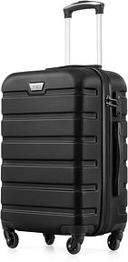 COOLIFE Handgepäck Koffer für EasyJet, 56 cm M, PC+ABS, Leicht Hartschale