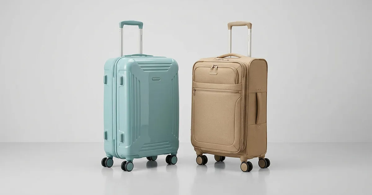 Hard Shell vs Soft Shell Suitcase: The Honest 2026 Comparison