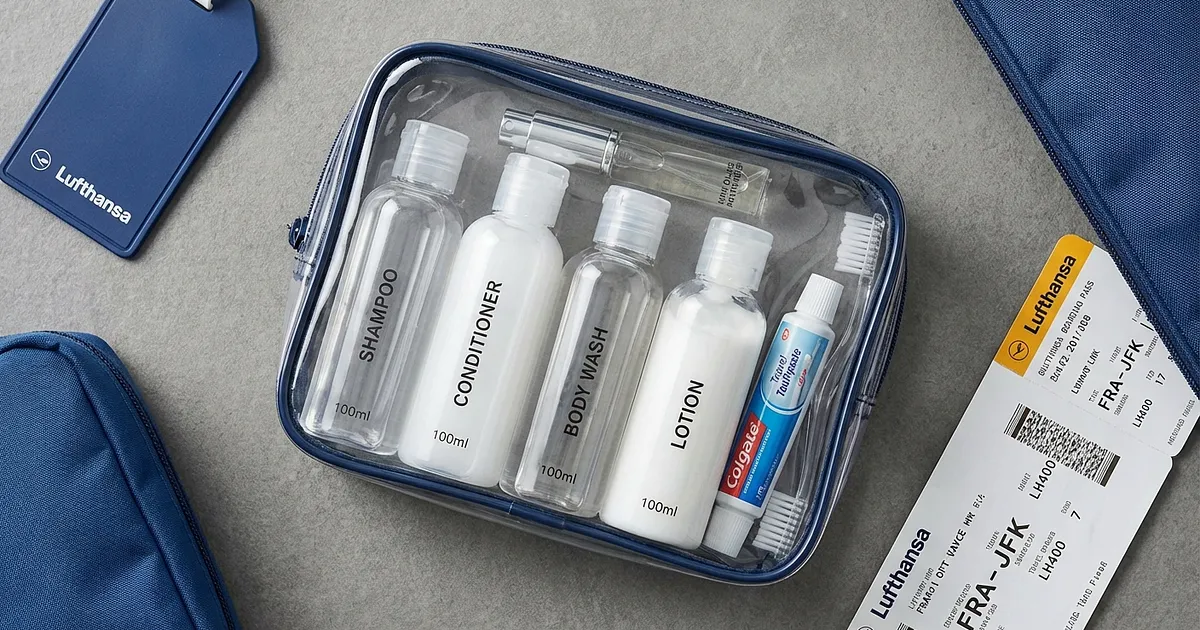 Lufthansa Handgepäck Flüssigkeiten 2026: Die aktuellen Regeln und warum CT-Scanner alles komplizierter machen