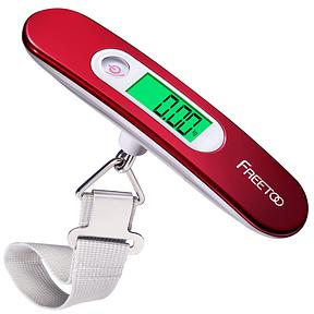 FREETOO Gepäckwaage digital mit Tara-Funktion, bis 50 kg
