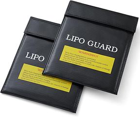 PAWBOSE Lipo Safe Bag – Feuerfeste Akku-Schutztasche (2er Set)