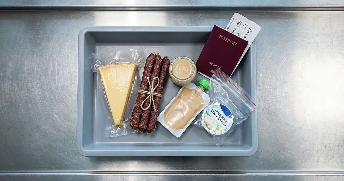 Essen im Handgepäck: Käse, Wurst und Babynahrung 2026
