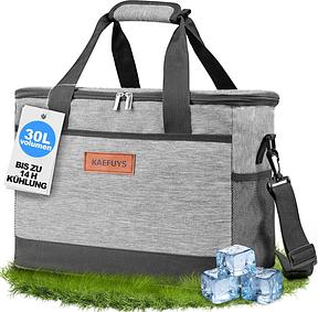 Kühltasche 33L, 14 Stunden Kühlleistung, faltbare Picknicktasche
