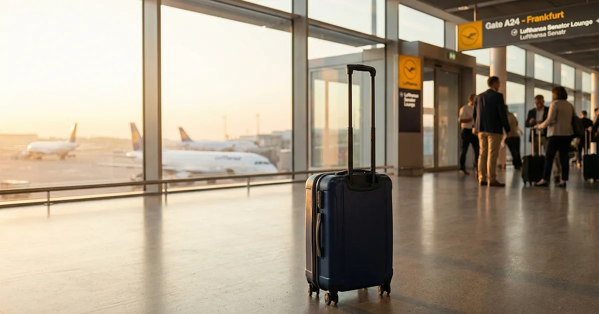 Lufthansa Handgepäck Maße: 55 × 40 × 23 cm im Nachschlagewerk (Stand Juli 2026)
