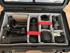 NANUK 935 Pro Photo Kit Hartschalenkoffer für Kamera, wasserdicht, mit Rollen