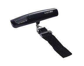 CAMRY Digitale Gepäckwaage Kofferwaage Hängewaage, 50kg/110lb, Schwarz