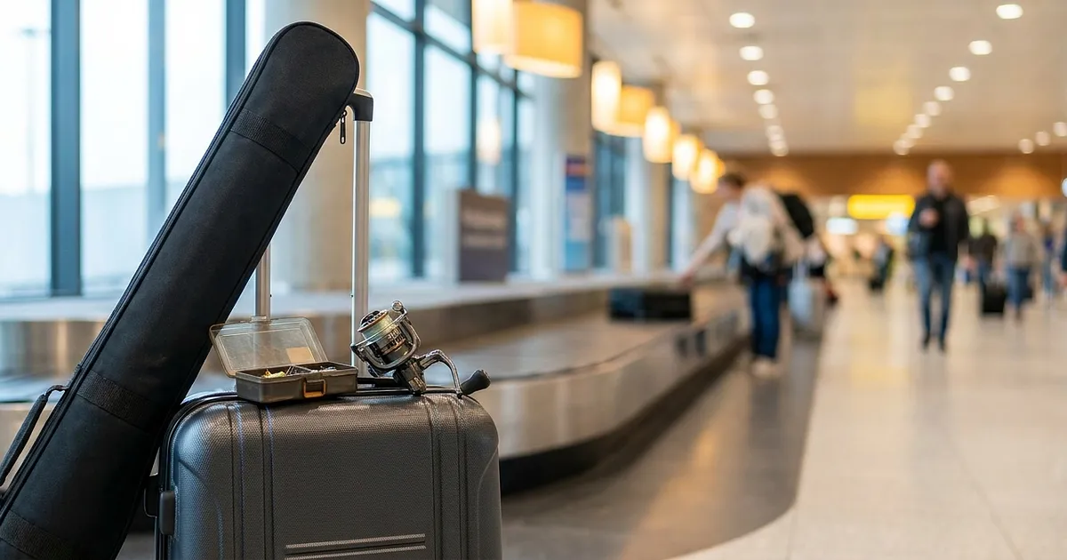 Angelrute Handgepäck oder Koffer? Angelausrüstung im Flugzeug 2026