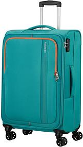 American Tourister Sea Seeker - Spinner M, Koffer, 68 cm, 61 L, Grün (Aqua Green)