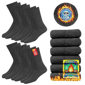 SOXCO Thermosocken für Herren und Damen, 6er Pack