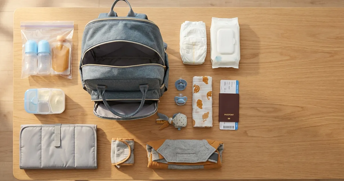 Baby Packing List for Flying 2026: What Has to Get Through Security and the Gate