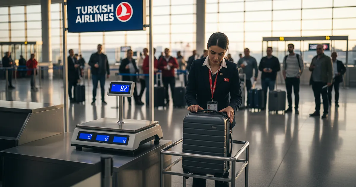 Turkish Airlines Handgepäck: 8 kg Limit + beste Koffer