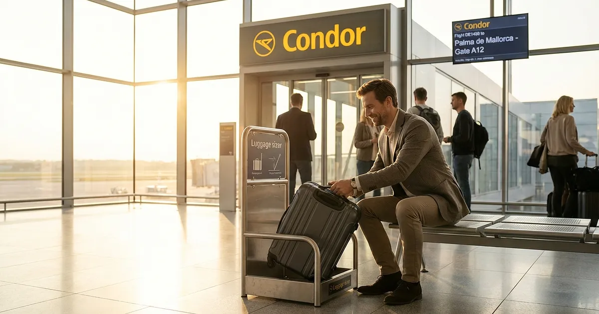 Condor Carry-On Baggage 2026: Rules, Dimensions and Which Suitcase Actually Fits