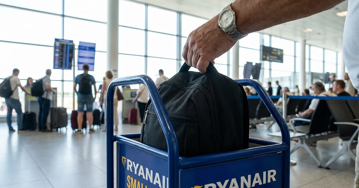 Ryanair Hand Luggage 2026: Avoid €70 Gate Fees