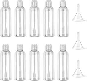 Newpop Reiseflaschen Set 10x 100ml - Handgepäck Flüssigkeiten