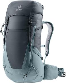 deuter Futura 26 Wanderrucksack mit Netzrücken und Regenhülle