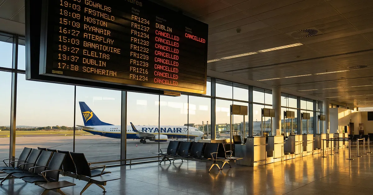 Ryanair streicht 24 Strecken: Diese deutschen Flughäfen verlieren 2026 Verbindungen