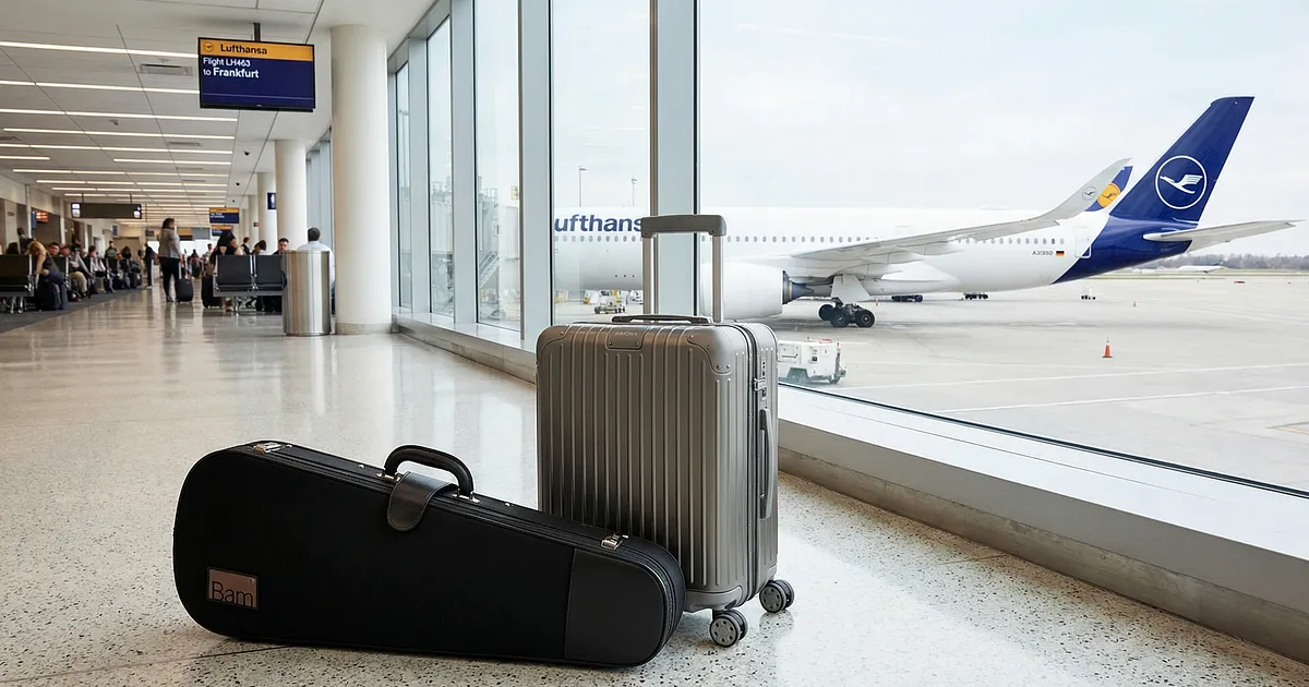 Lufthansa ändert Handgepäck-Regeln für Musikinstrumente: Geige darf ab März 2026 mit