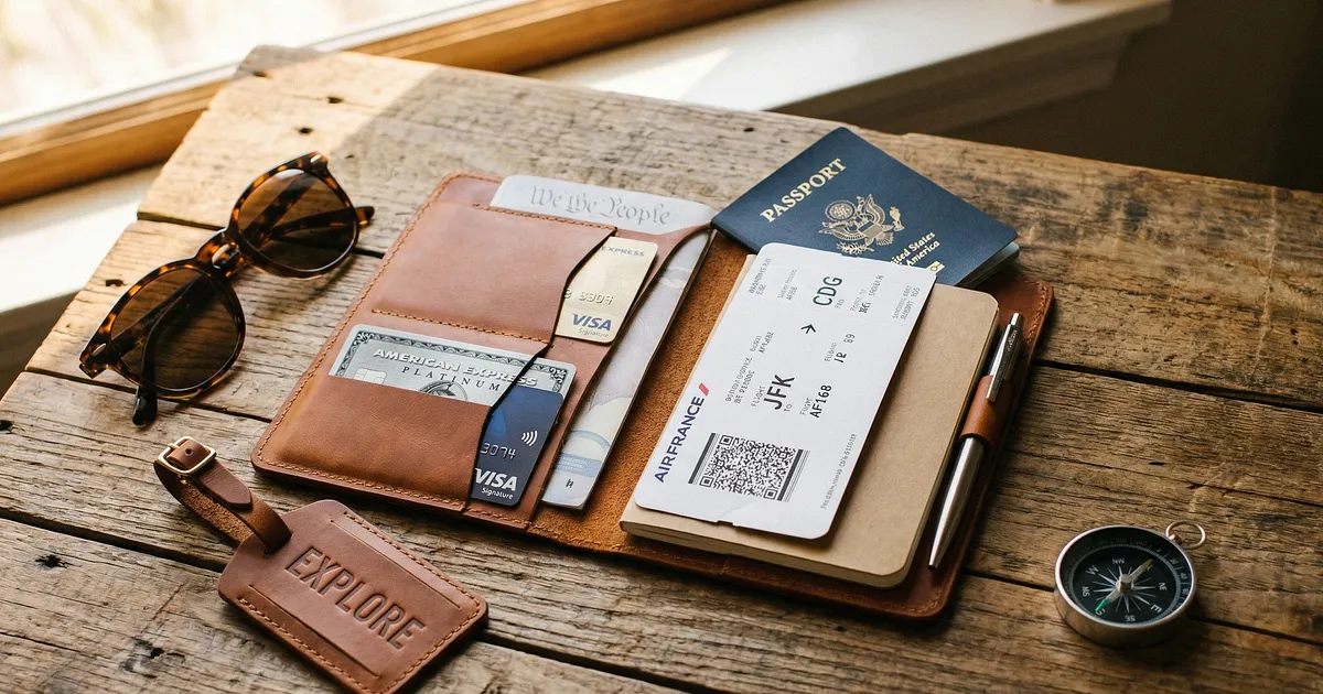 Reisedokumententasche 2026: Reisepass, ETIAS und digitale IDs sicher aufbewahren