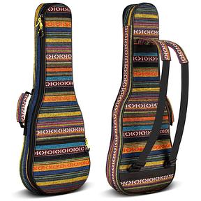 CAHAYA Ukulele Tasche 23 Zoll Gigitasche Gigbag ukulelenhülle Baumwolle Nylon 9mm gepolsterte Ukulelentasche CY0131-2