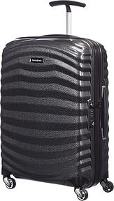 Samsonite Lite-Shock - Spinner S, Handgepäck, 55 cm, 36 L, Schwarz