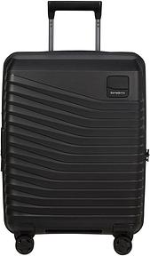 Samsonite Intuo - Spinner S, Erweiterbarer Handgepäck, 55 cm, 39/45 L, Schwarz