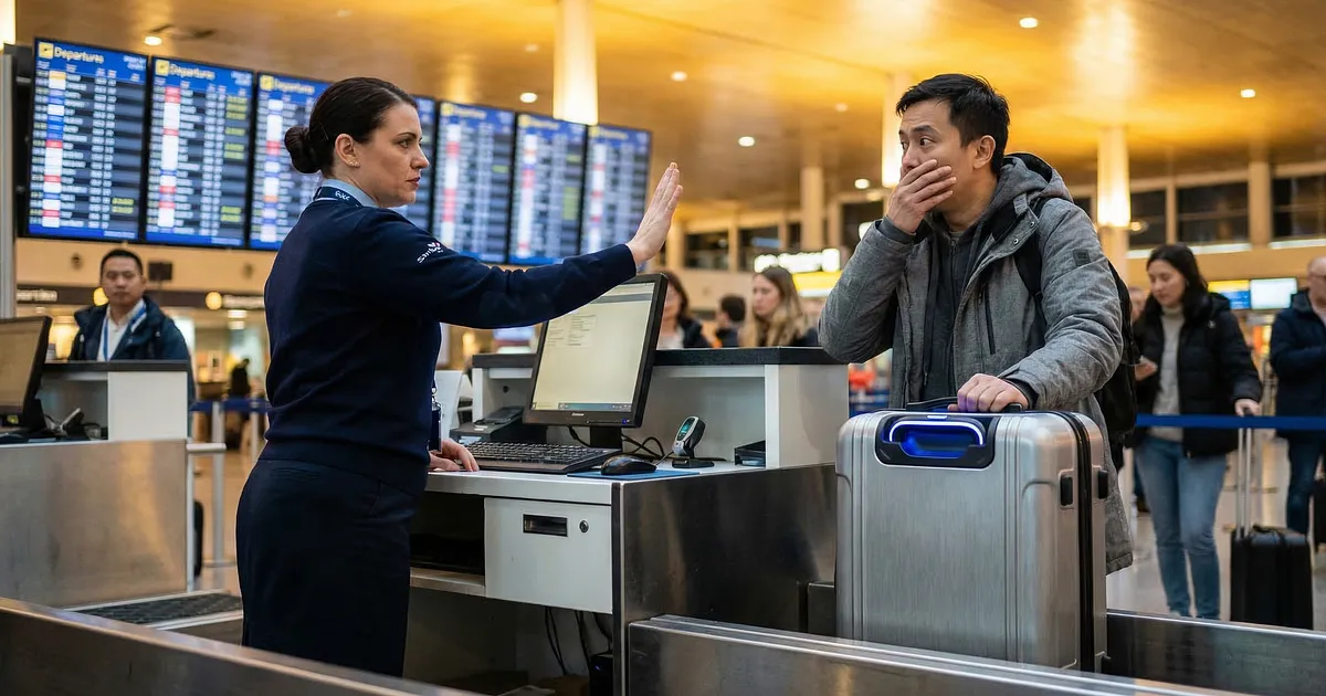 Smart Koffer 2026: Warum Airlines smarte Koffer am Check-in ablehnen