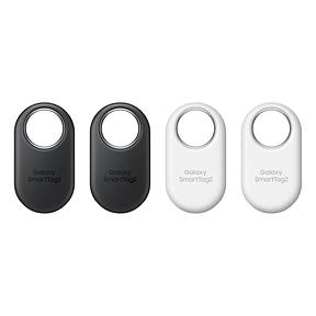 Samsung Galaxy SmartTag2 Bluetooth-Tracker, Kompassansicht, Suche in der Nähe, mit bis zu 6 Monaten Akkulaufzeit, Weiss