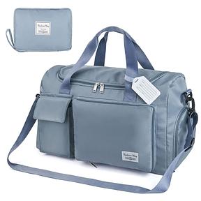 Flintronic 35L Faltbare Reisetasche Gepäcktasche Große Weekender Übernachtungstasche Wasserdicht Sporttasche für Herren Damen